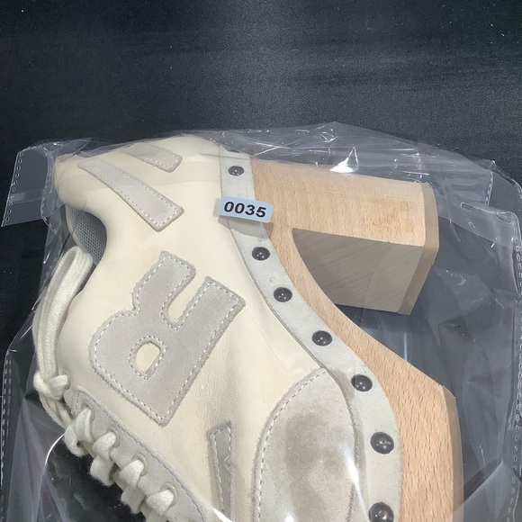 Ruco Line Lace-Up Block Heels Oxford Shoes - Picture 8 of 8